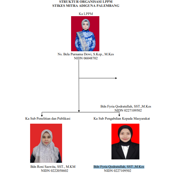 Struktur Organisasi LPPM